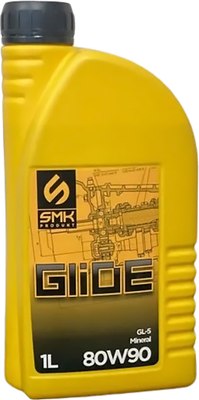 

Трансмиссионное масло, Glide GL-5 80W90 / SMK-8090GL5001