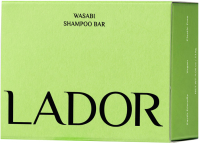 Твердый шампунь для волос La'dor Wasabi Shampoo Bar Органический (115г) - 