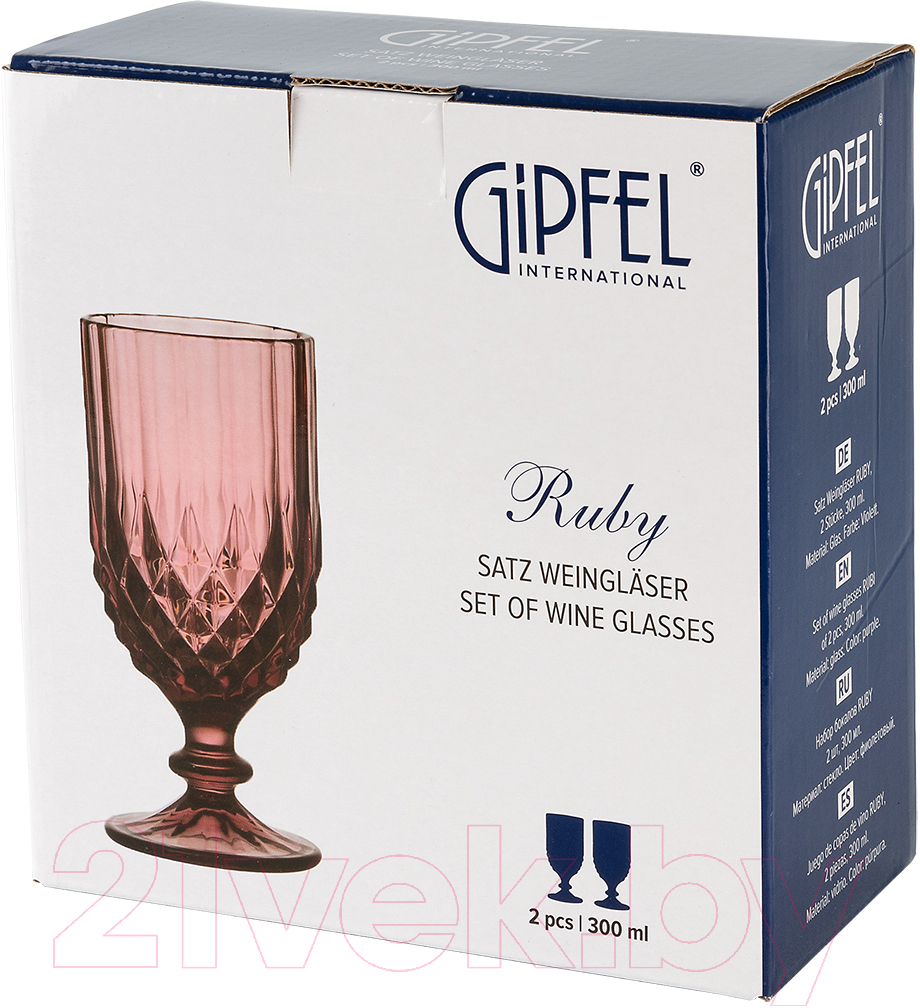 Набор бокалов Gipfel Ruby 51180