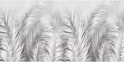 Фотообои листовые Citydecor Пальмовые листья Air 74 (300x150см)