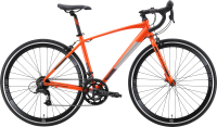 Велосипед STARK Peloton 700.1 2024 (18, оранжевый/черный/серый) - 