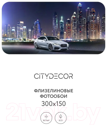 Фотообои листовые Citydecor Транспорт 10 (300x150см)