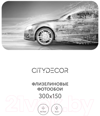 Фотообои листовые Citydecor Транспорт 7 (300x150см)