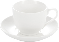 Чашка с блюдцем Gipfel Blanche 51035 (белый) - 