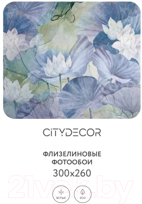 Фотообои листовые Citydecor Blossom 18 (300x260см)