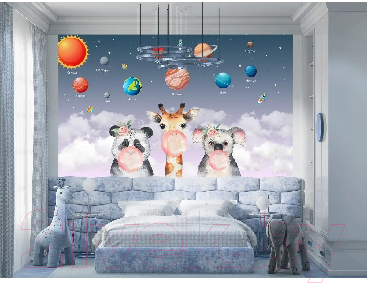Фотообои листовые Citydecor Bubble Gum 8 (300x260см) — фото 4