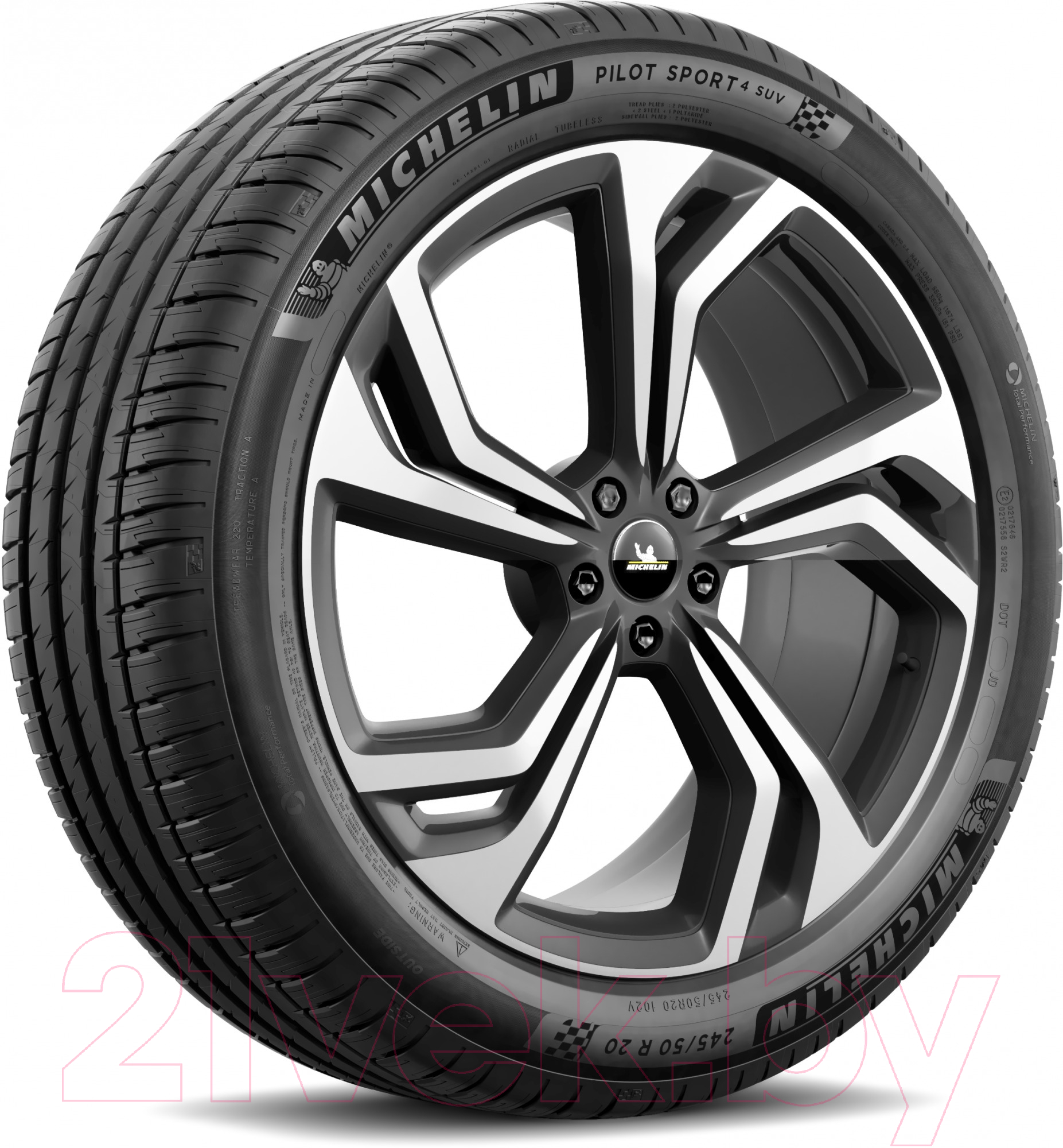 Летняя шина Michelin Pilot Sport 4 SUV 275/40R21 107Y Run-Flat BMW — фото 2