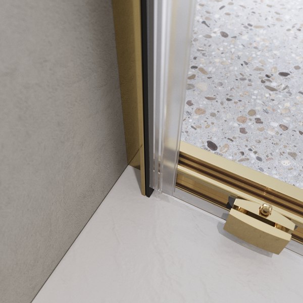 Купить Душевая дверь BelBagno LUCE-BF-1-120-C-ORO в Могилеве