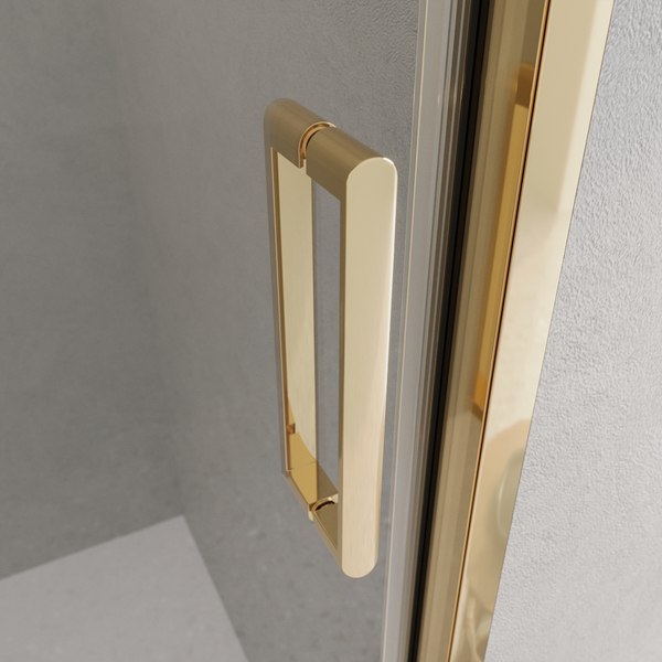 Купить Душевая дверь BelBagno LUCE-BF-1-120-C-ORO в Могилеве