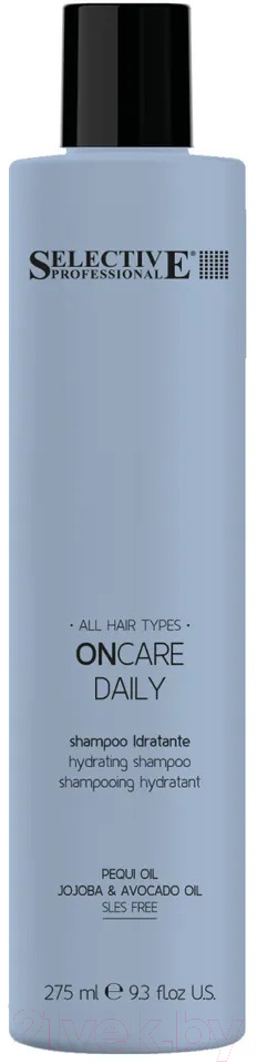 Шампунь для волос Selective Professional Daily Oncare Увлажняющий для сухих волос / 1383501 (275мл)