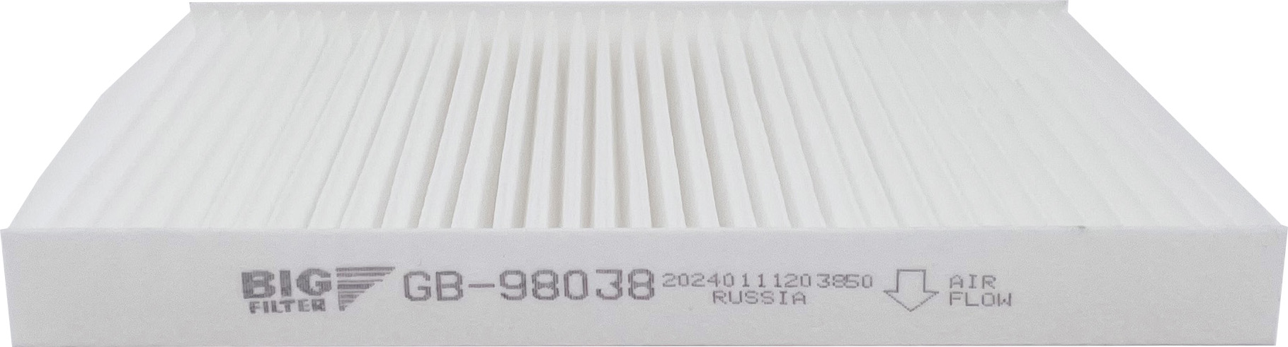 Салонный фильтр BIG Filter GB-98038