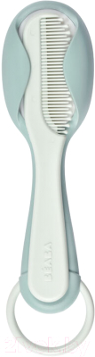 Набор для ухода за волосами детский Beaba Baby Brush And Comb Green Bl 920366