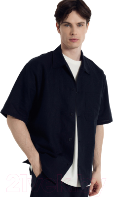 Рубашка Mark Formelle 111887 (р.104-182, черный/004Р умягчение)