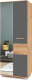 Шкаф Modern Виора В21 (золотой дуб/графит) - 