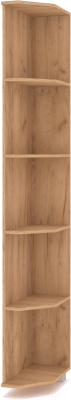 Угловое окончание для шкафа Modern Карина К64 (золотой дуб)