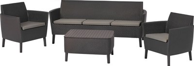 

Комплект садовой мебели, Salemo 3-sofa Set / 258967