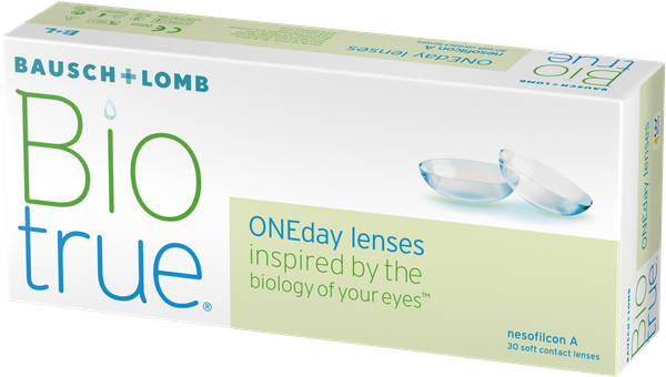 Комплект контактных линз Biotrue ONEday Sph-1.00 R8.6