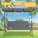Миниатюра изображения товара Качели садовые National Tree Company Simple с тентом К-1 / DS-186 (серый)
