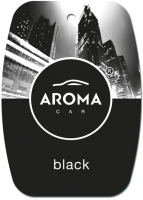 Ароматизатор автомобильный Aroma Car City Card Black (5г) - 