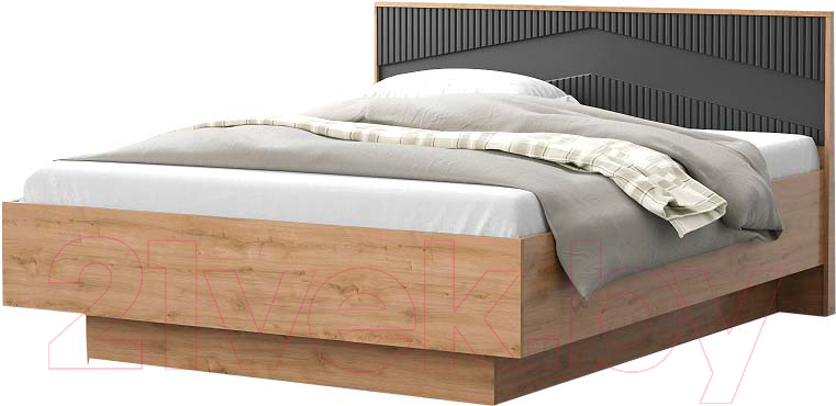 Двуспальная кровать Мебель-КМК 1600 Оливия Р 0971.23