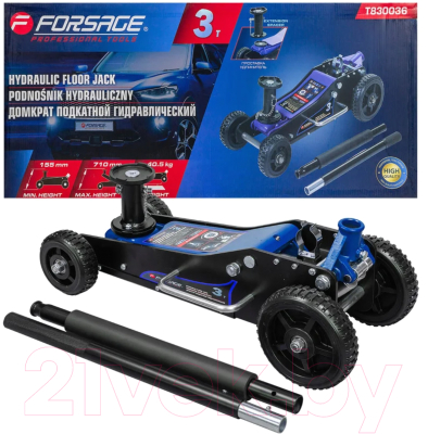 Подкатной домкрат Forsage F-T830036