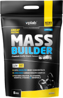 Гейнер Vplab Mass Builder (5кг, банан) - 