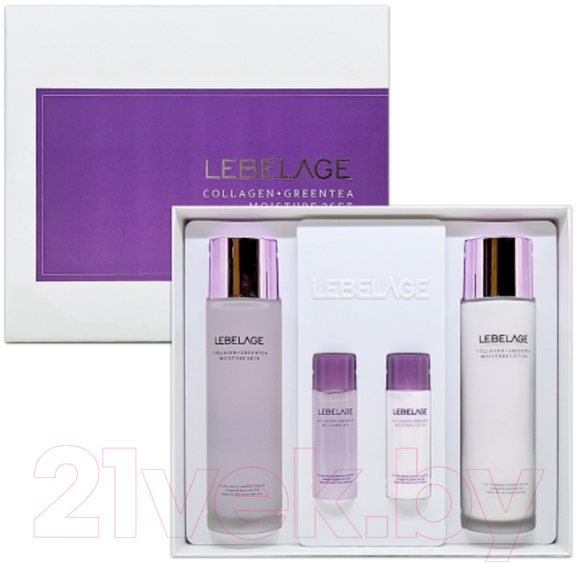 Набор косметики для лица Lebelage Collagen+Green Tea Moisture2 Set