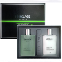 Набор косметики для лица Lebelage Fresh Green Tea For Man Skincare 2 Set (2x150мл) - 