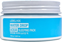 Маска для лица кремовая Lebelage Увлажняющая ночная Water Drop Aqua Sleeping Pack (100мл) - 