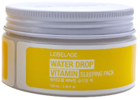 Маска для лица кремовая Lebelage Увлажняющая ночная Water Drop Vitamin Sleeping Pack (100мл) - 