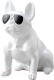 Манекен животного Afellow Собака Французский бульдог Kevin-5 / KEVIN5/AF (белый) - 
