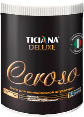 Воск защитный Ticiana Deluxe Ceroso для венецианской штукатурки (450мл)