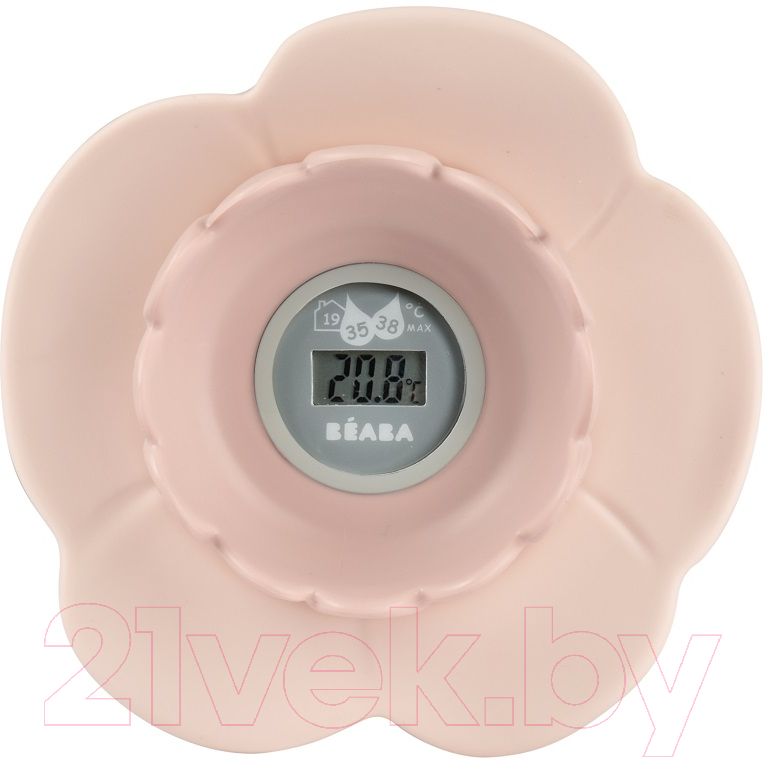 Детский термометр для ванны Beaba Thermometre Lotus Old Pink New 2021 / 920377