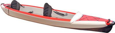 Каяк Rst Airdeck 410 2х местный / 18157 (красный) -
