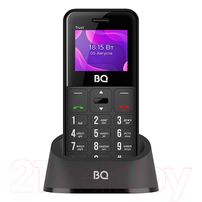 Мобильный телефон BQ 1866 Trust (черный)
