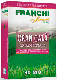 Семена газонной травы FRANCHI Sementi Гран Гала  (1кг)
