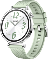 Умные часы Huawei Watch GT 4 41mm ARA-B19 (зеленый ремешок из фторэластомера) - 