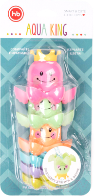 Набор игрушек для ванной Happy Baby Aqua King 330090