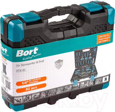 Универсальный набор инструментов Bort BTK-82 (91279149)