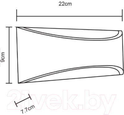 Бра уличное Arte Lamp Dino A8288AL-1GY