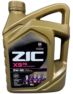 Моторное масло ZIC X9 FE 5W30 / 162615 (4л) - 