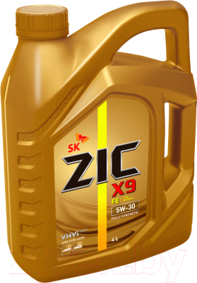 Моторное масло ZIC X9 FE 5W30 / 162615 (4л)