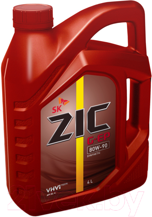 Трансмиссионное масло ZIC G-EP 80W90 / 162625 (4л)