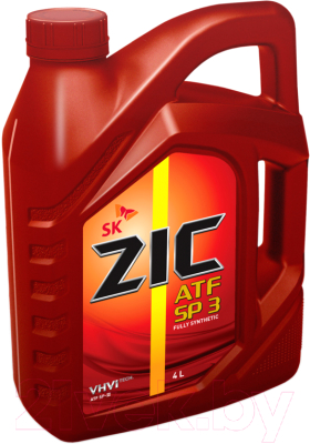 Трансмиссионное масло ZIC ATF SP 3 / 162627 (4л)