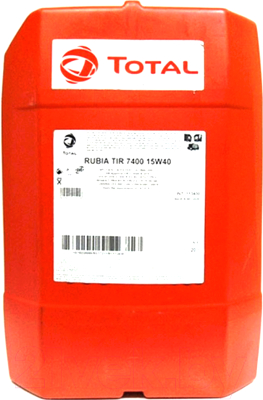 Моторное масло Total Rubia TIR 7400 15W40 / 113430 (20л)
