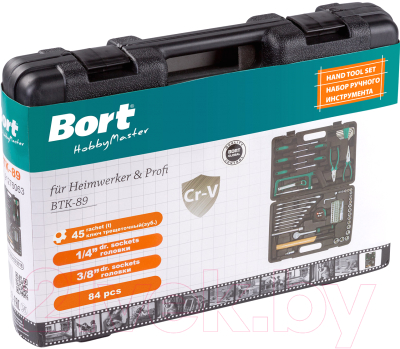 Универсальный набор инструментов Bort BTK-89 (91276063)