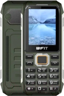 Мобильный телефон Wifit Wiphone F1 WIF-WF006GN (темно-зеленый)