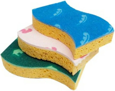 Набор губок хозяйственных Spontex Sweet Home / 97070297 (3шт) - 