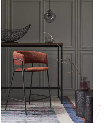 Изображение товара Стул барный Bergenson Bjorn Helning / BB0000659 (терракотовый)