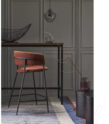 Изображение товара Стул барный Bergenson Bjorn Helning / BB0000659 (терракотовый)